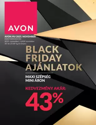 AVON katalógus (érvényes eddig: 30-11)