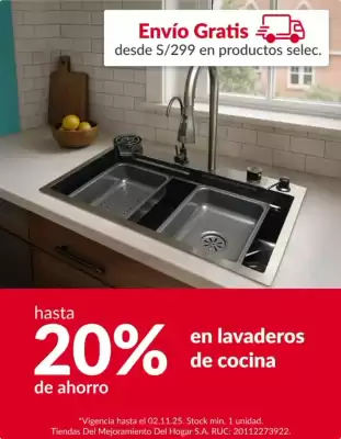 Catálogo Sodimac (válido hasta 2-11)