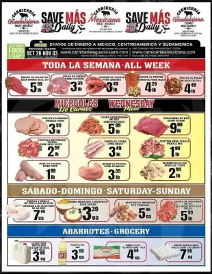 Carniceria La Guadalajara weekly ad (valid until 3-11)