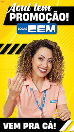 Folheto Lojas Cem Página 1