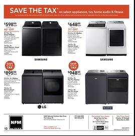Nebraska Furniture Mart weekly ad Page 10