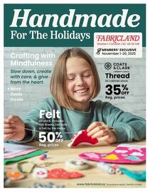 Fabricland flyer Page 1