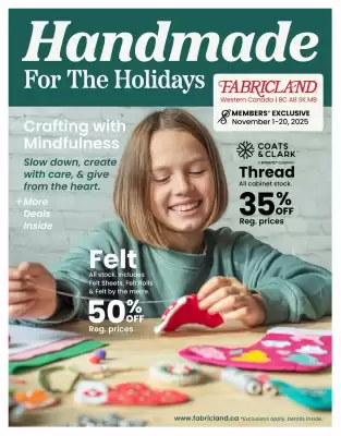 Fabricland flyer (valid until 20-11)