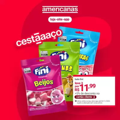 Encarte Lojas Americanas (válido até 15-11)