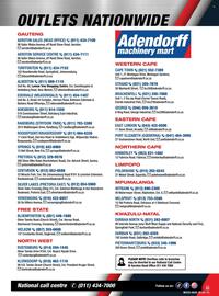 Adendorff Machinery Mart catalogue Page 3