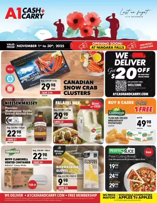 A1 Cash And Carry flyer (valid until 30-11)