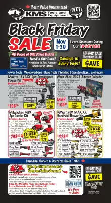 KMS Tools flyer (valid until 30-11)