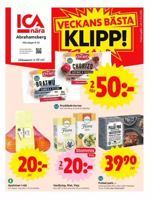 ICA Nära reklamblad (giltig till och med 9-11)
