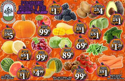 Superstition Ranch Farmers Market weekly ad week 44 Page 1