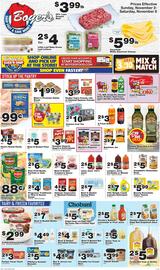 Boyer's Food Markets weekly ad week 45 Page 1