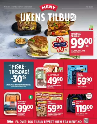 Meny kundeavis (gyldig til 15-11)