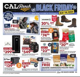 C A L Ranch Stores weekly ad week 44 Page 1