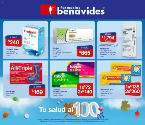 Catálogo Farmacias Benavides (válido hasta 30-11)