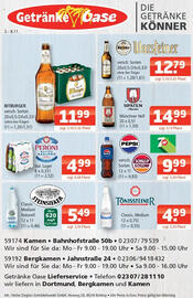 Getränke Oase Prospekt Seite 1