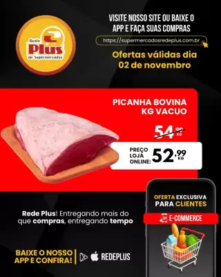 Folheto Rede Plus Supermercados (válido até 2-11)