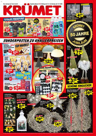Krümet Sonderposten Prospekt woche 46 Seite 1