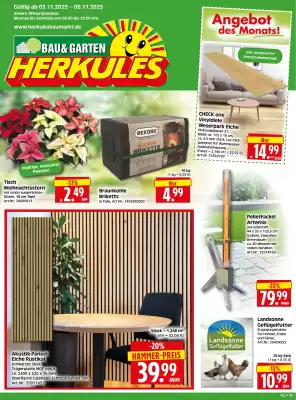 Herkules Baumarkt Prospekt (gültig bis 8-11)