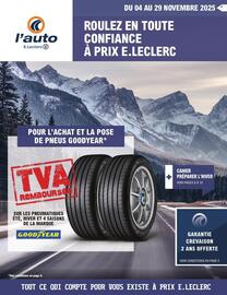 Catalogue E.Leclerc L'Auto page 1