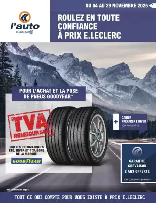Catalogue E.Leclerc L'Auto (valable jusqu'au 29-11)