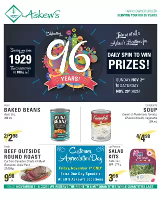 Askews Foods flyer (valid until 8-11)