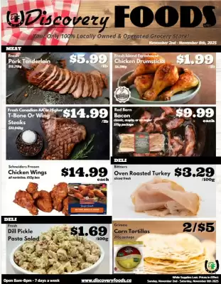 Discovery Foods flyer (valid until 8-11)