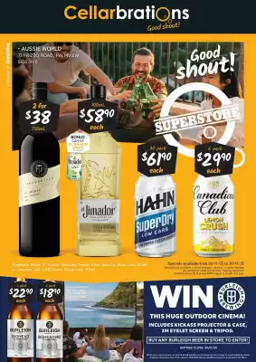 Cellarbrations catalogue (valid until 30-11)
