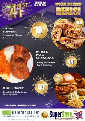 Super Save catalogue (valid until 2-11)