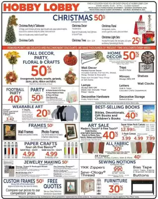 Hobby Lobby weekly ad (valid until 3-11)