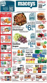Maceys weekly ad week 44 Page 1
