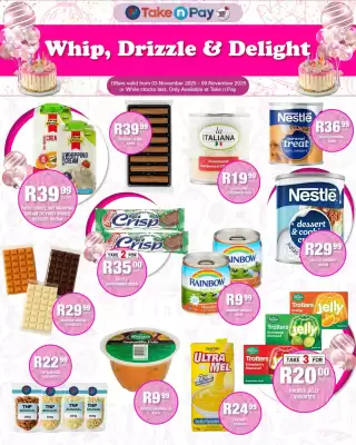 Take 'n Pay catalogue (valid until 9-11)