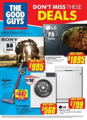 The Good Guys catalogue (valid until 5-11)