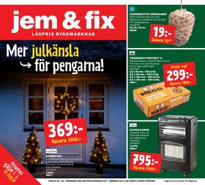 Jem&Fix reklamblad Sida 1