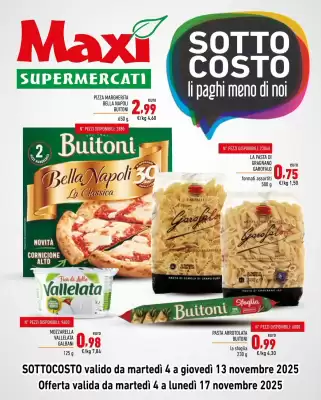 Volantino Maxi Supermercati (valido fino al 17-11)
