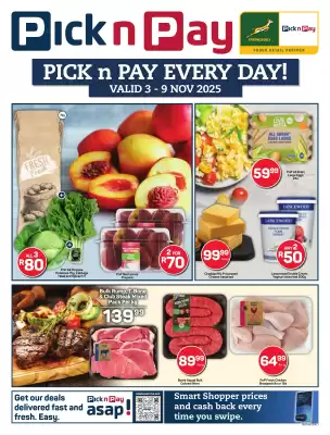 Pick n Pay Hypermarket catalogue (valid until 9-11)