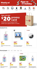 Staples weekly ad week 45 Page 1