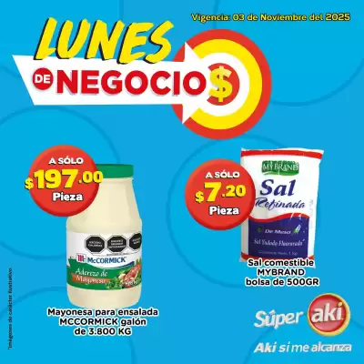 Catálogo Super Aki (válido até 3-11)