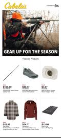 Cabela's weekly ad week 44 Page 1