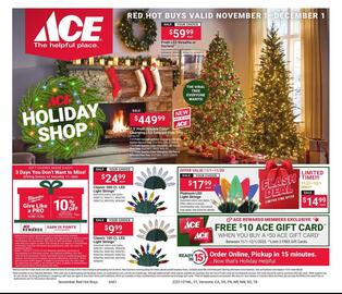 Ace Hardware flyer Page 1