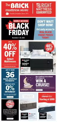 The Brick flyer (valid until 10-11)