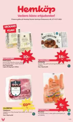 Östenssons reklamblad (giltig till och med 9-11)