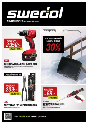 Swedol reklamblad (giltig till och med 30-11)