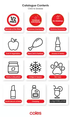 Coles catalogue (valid until 11-11)