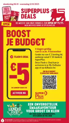Delhaize folder (geldig t/m 12-11)