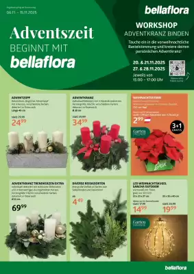 Bellaflora Flugblatt (gültig bis 15-11)