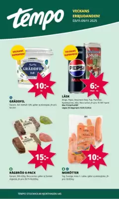 Tempo reklamblad (giltig till och med 9-11)