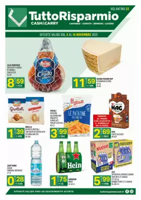 Volantino Tutto Risparmio Cash&Carry (valido fino al 16-11)