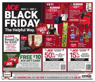Ace Hardware flyer Page 1