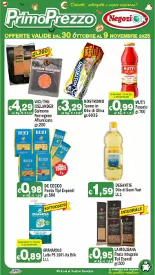 Volantino Primo Prezzo (valido fino al 9-11)