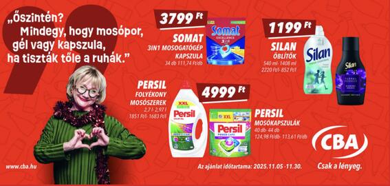 CBA akciós újság Oldal 1