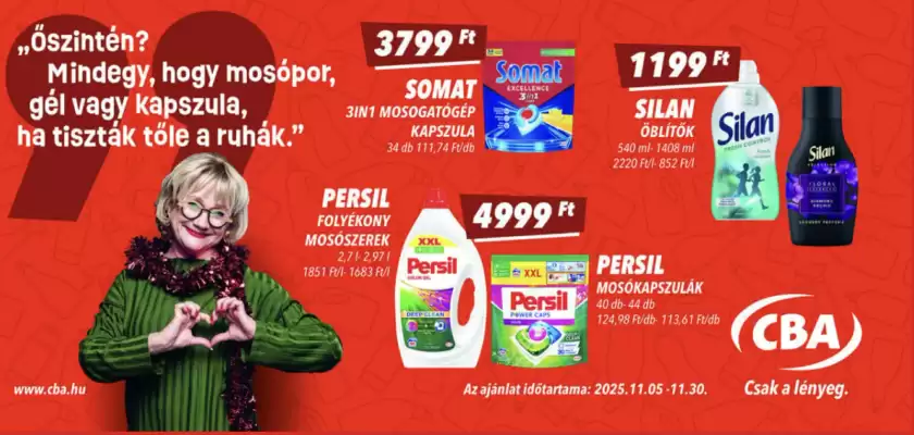 CBA akciós újság (érvényes eddig: 30-11)